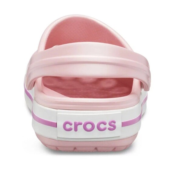 Crocs Crocband Clog Pearl Pink Wild Orchid Men’s Size 10 Women’s Size 12 NEW - Picture 7 of 8